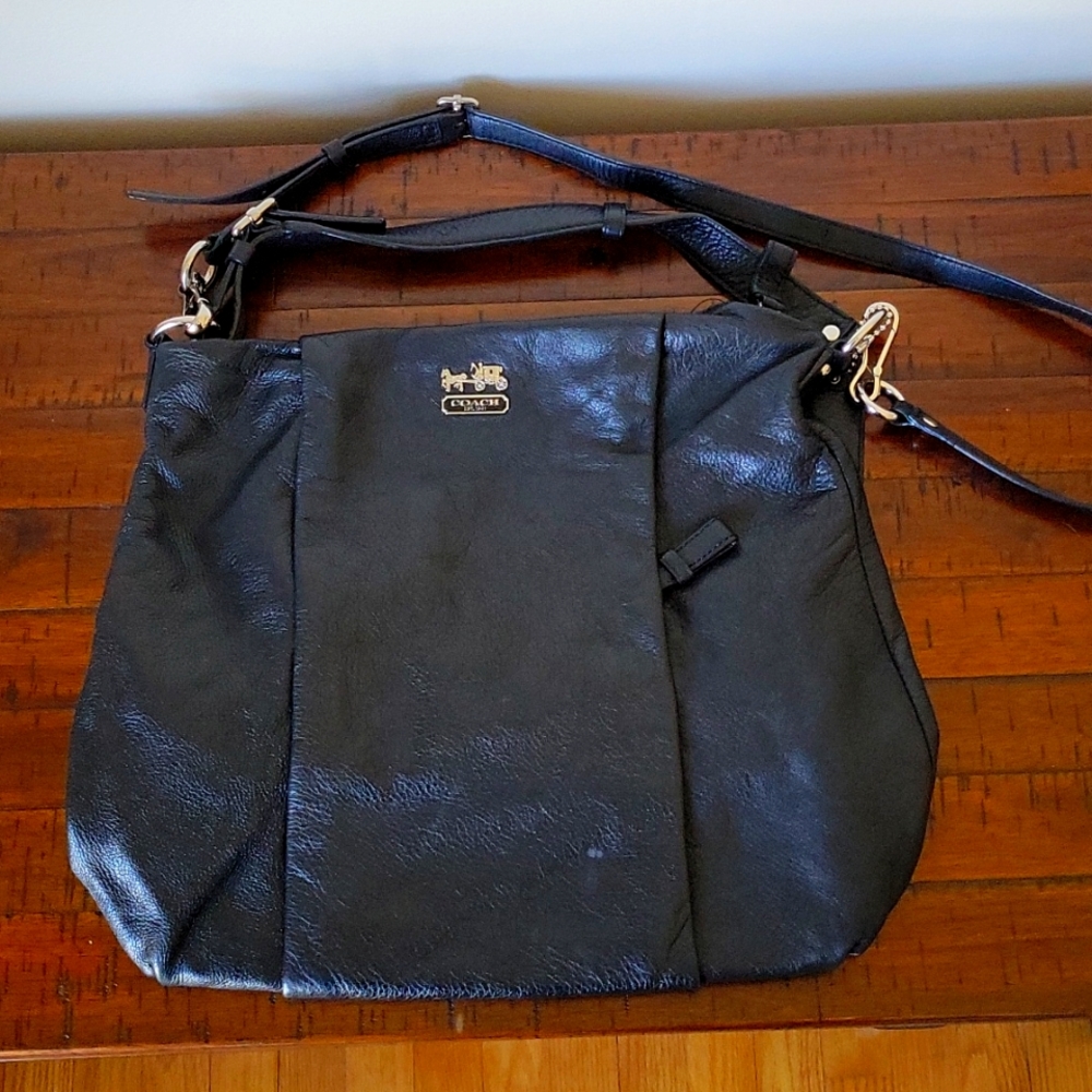 Coach Madison Isabelle Leather Shoulder Bag
